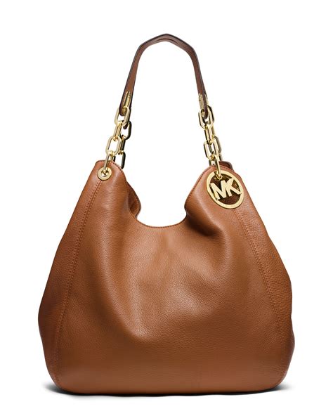 sac fulton michael kors|Michael Kors large shoulder tote.